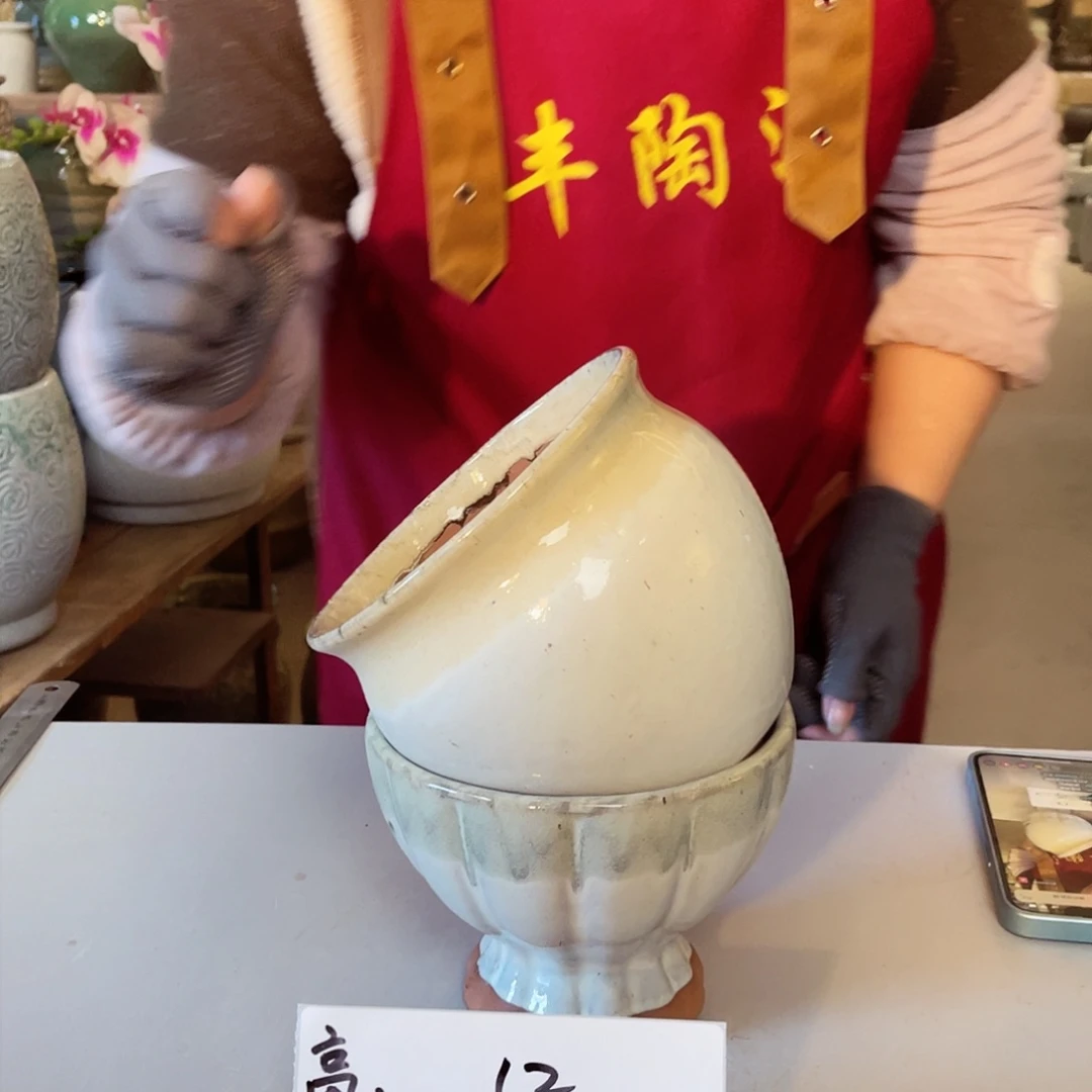 紫砂花盆高度12口径15