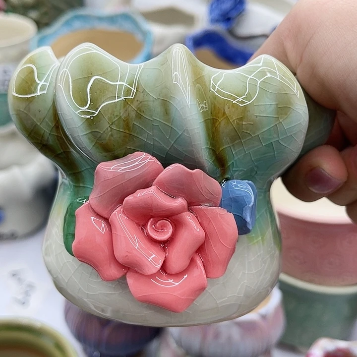 多肉绿植陶瓷花盆