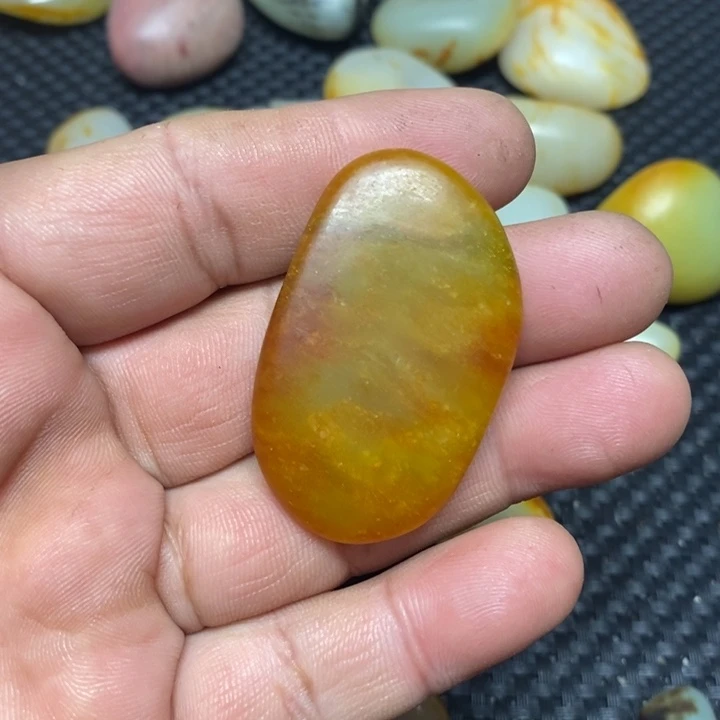 和田玉（白玉）珠宝奇石未镶嵌因**然