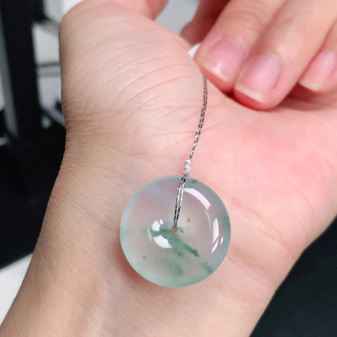 翡翠未镶嵌颈饰20.6-6.1