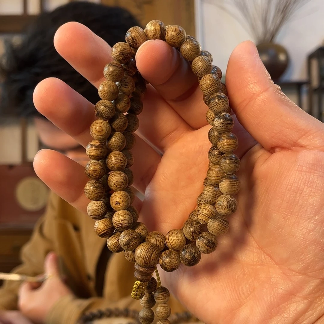 沉香手串文莱7mm,15.3g