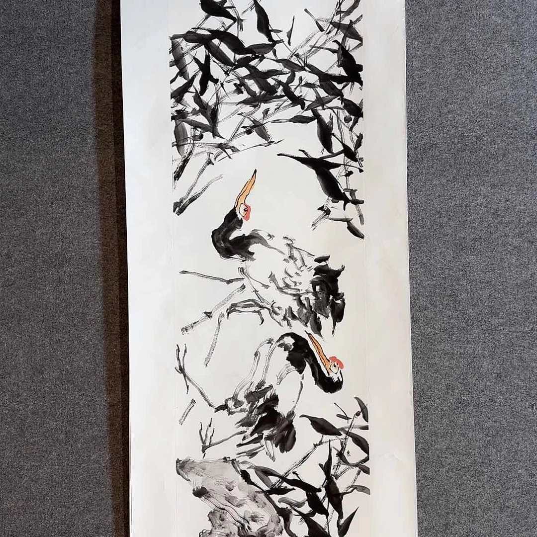 国画郭增运老师手绘作品