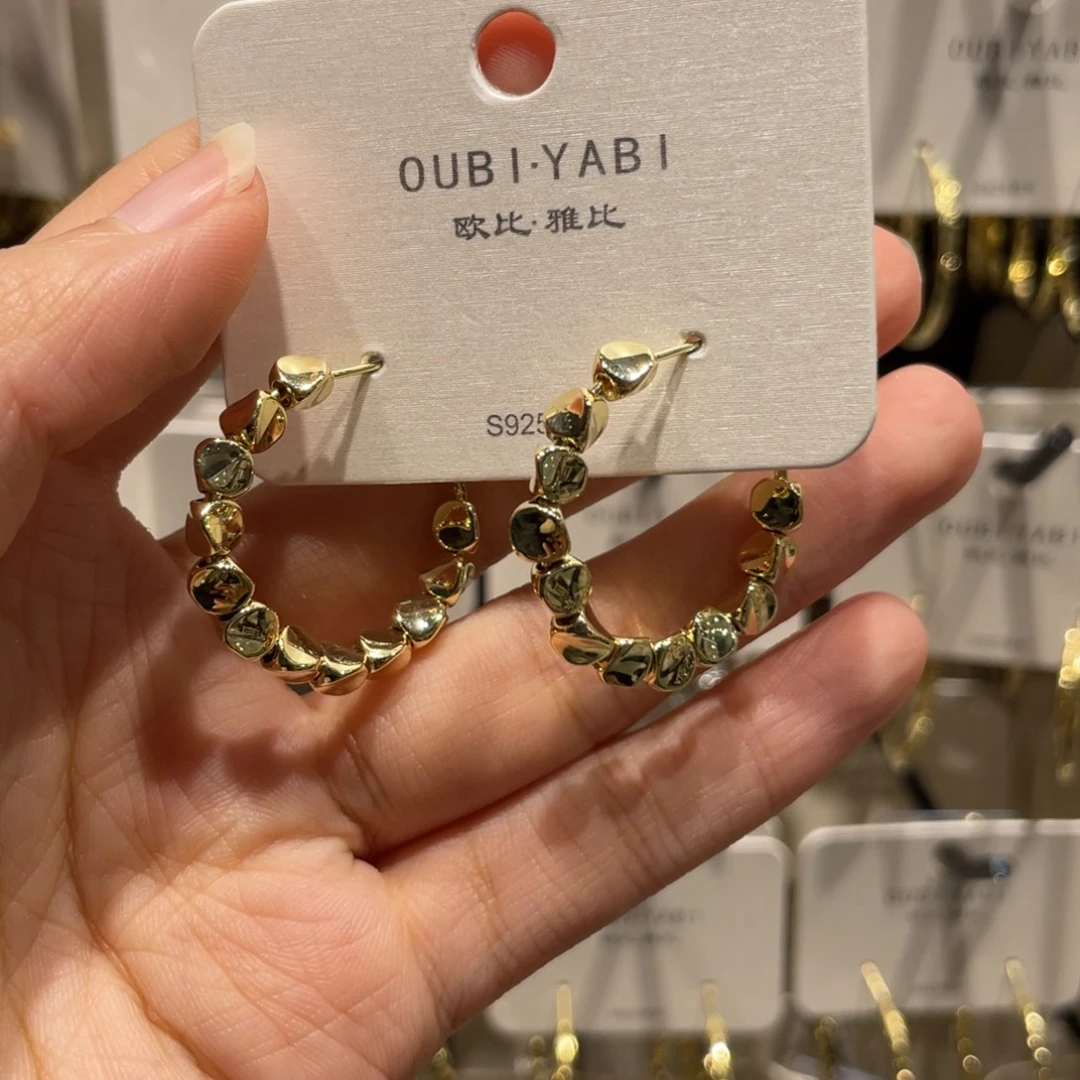 铜合金锆石925银碎圈
