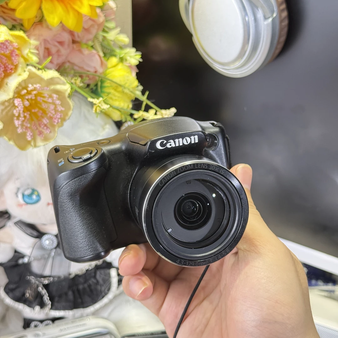 9新 Canon/佳能 佳能sx400小长焦可拍月亮30倍光学变焦带配件