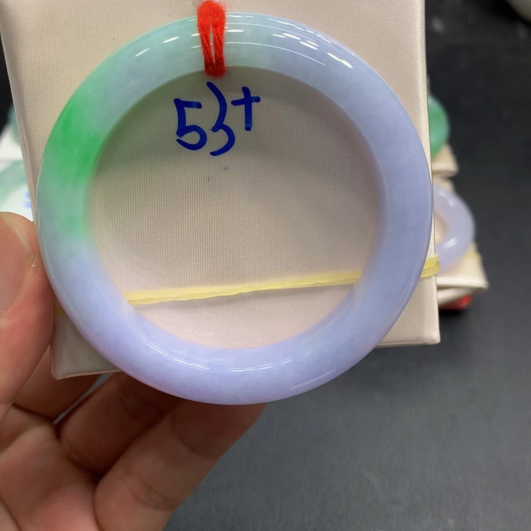 未镶嵌手镯翡翠翡翠手镯新货春彩2