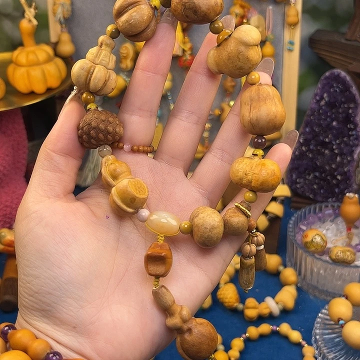木花皮多宝葫芦手持