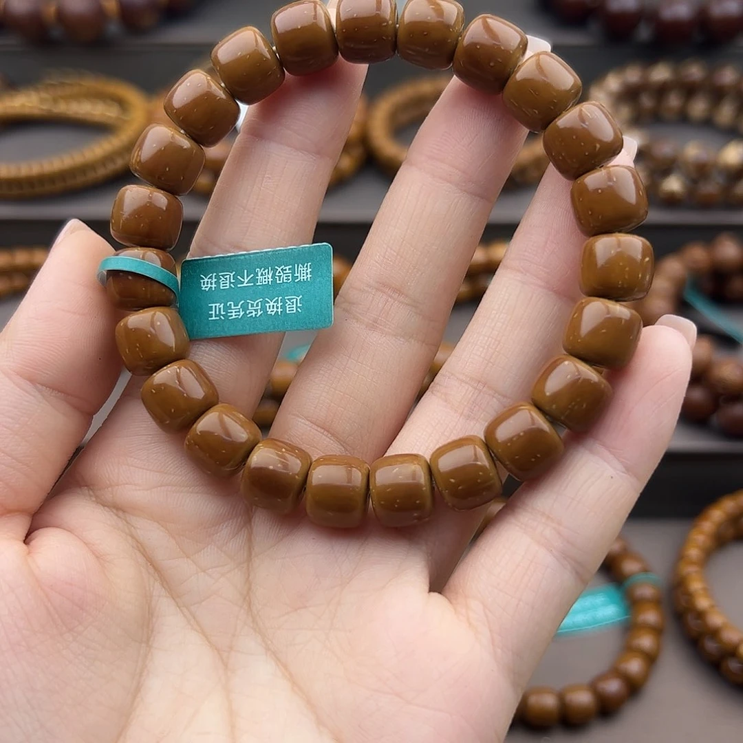 紫金鼠手串10实心老型紫金鼠