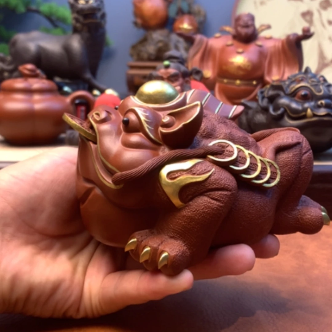 【闪购商品】紫砂茶宠紫砂壶手工艺制作