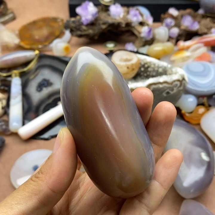 【闪购商品】玛瑙/玉髓合金珠宝半成品N**?