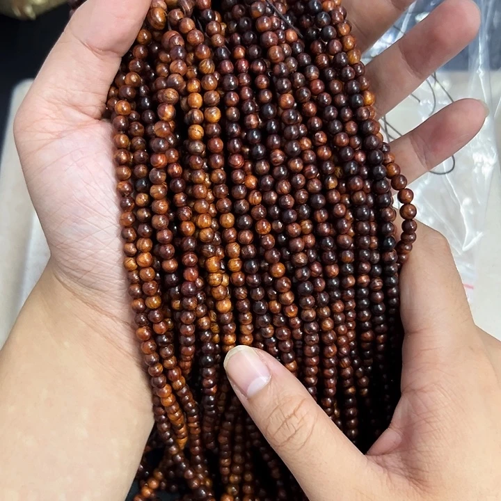 手串/手链黄花梨/降香黄檀5mm+越黄老料