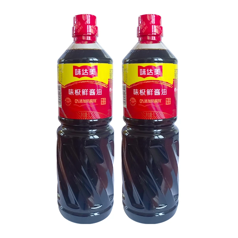 欣和味达美味极鲜酱油1L瓶装特级生抽炒菜凉拌炖肉非转基因调味料