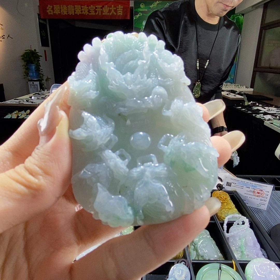 颈饰未镶嵌翡翠翡翠
