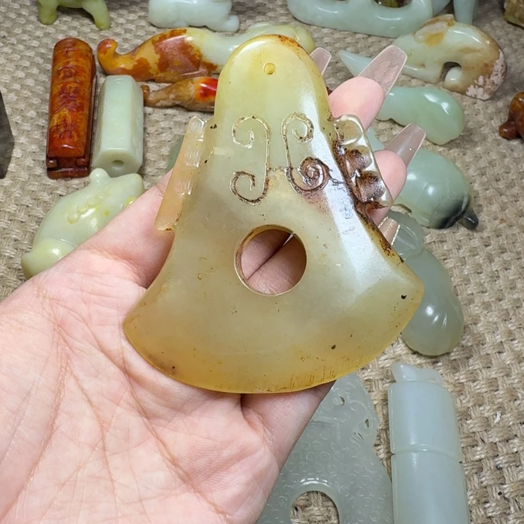 白玉菩提吊坠挂件