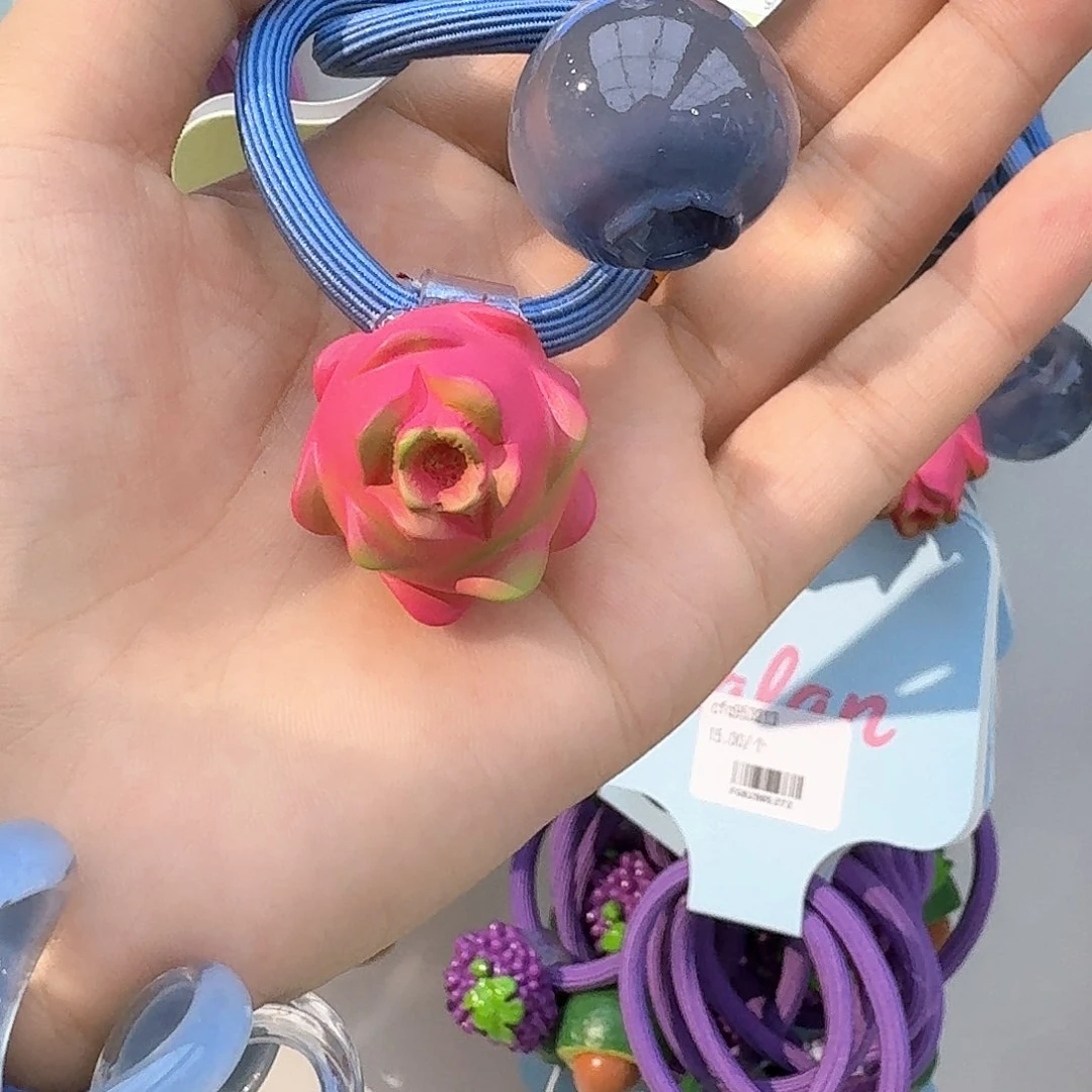 布艺铁合金火龙果蓝莓