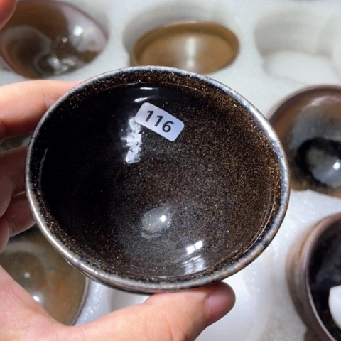 茶盏原矿原釉柴烧建盏