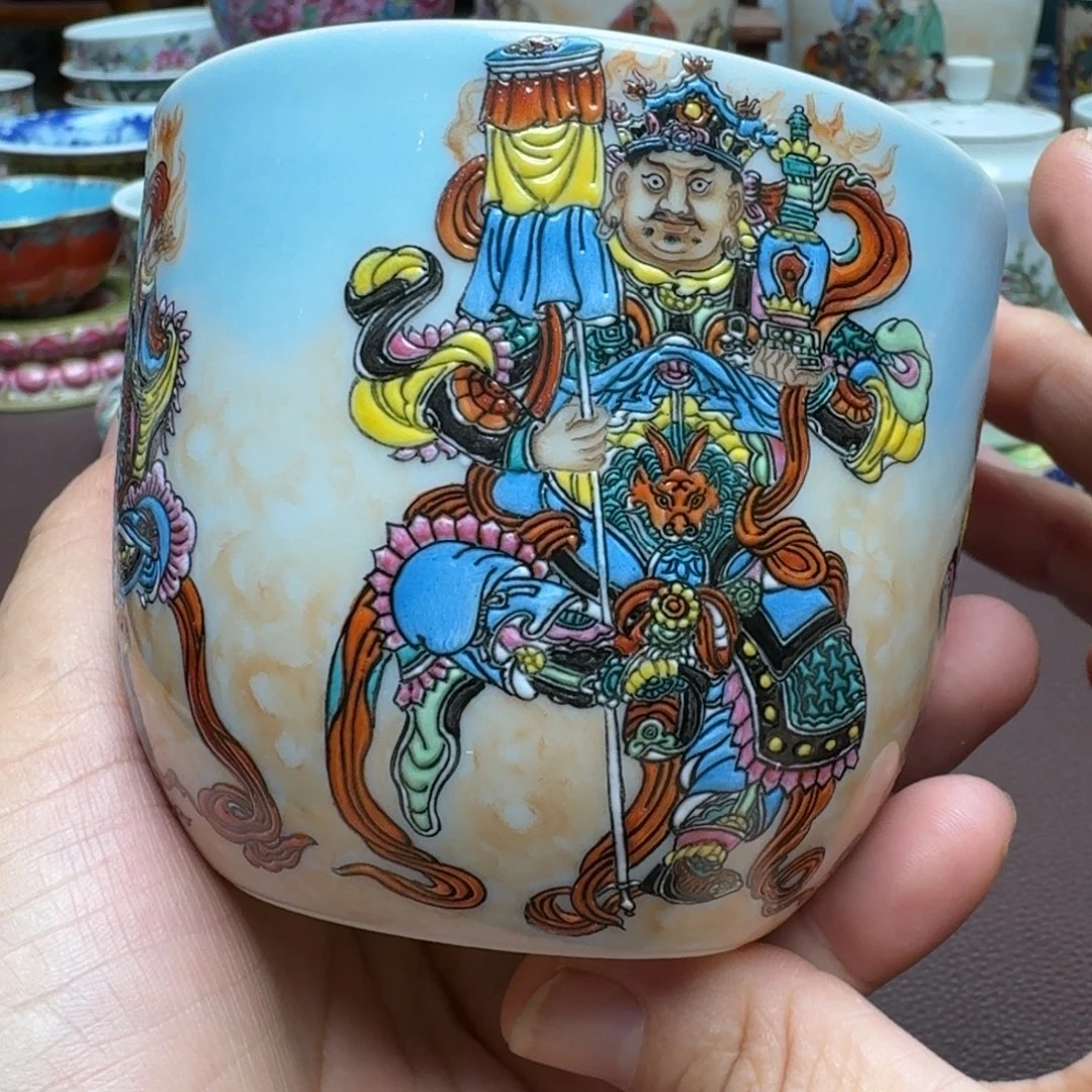 景德镇手工手绘展示