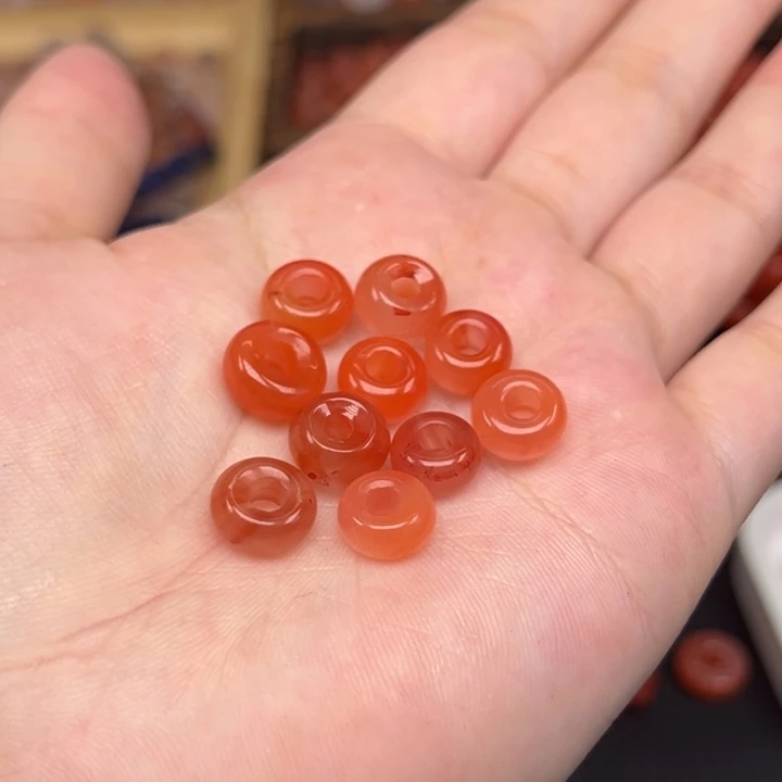 南红玛瑙未镶嵌吊坠(不含链)