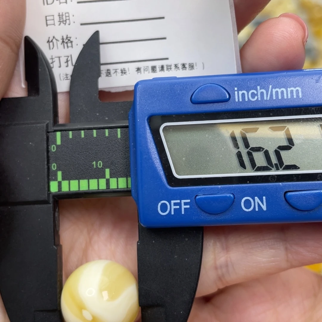 琥珀颈饰未镶嵌天然琥珀蜜蜡圆珠