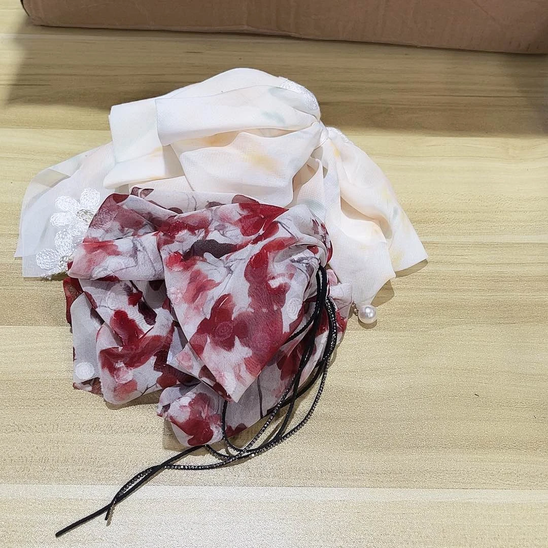 铁合金布艺蝴蝶结发夹
