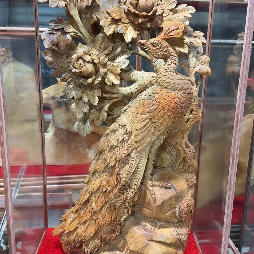 *****柏木（崖柏）太行崖柏孔雀精工