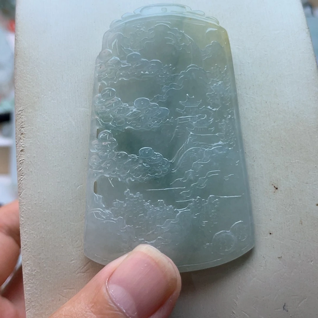 【闪购商品】颈饰未镶嵌翡翠无**过翡翠