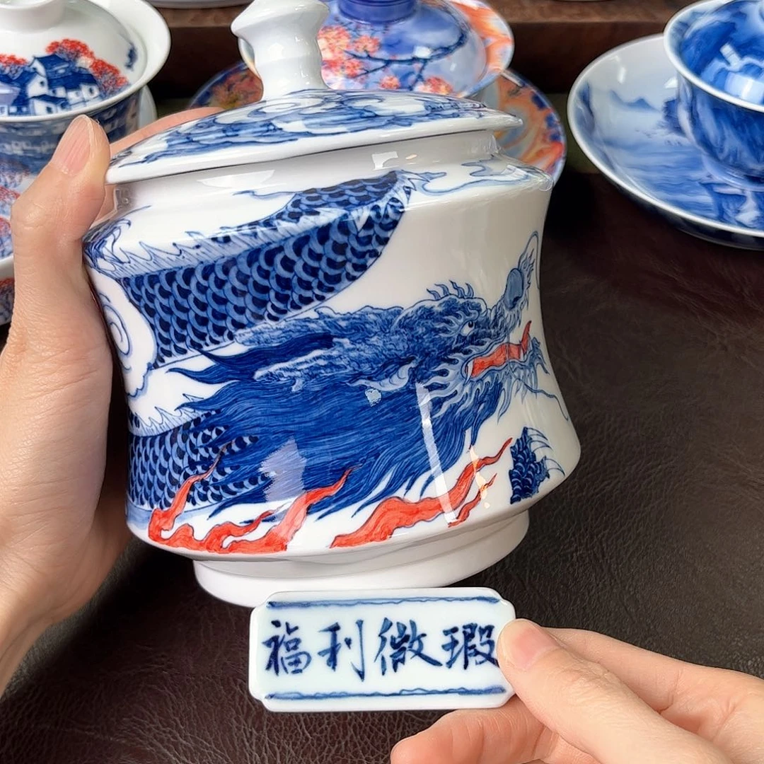 手绘高温瓷器瓷器