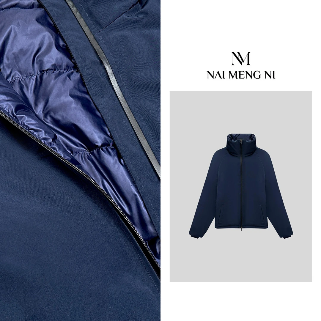 【齐齐】轻起冬日 鹅绒冬季保暖气质时尚设计师休闲外套 26N9777