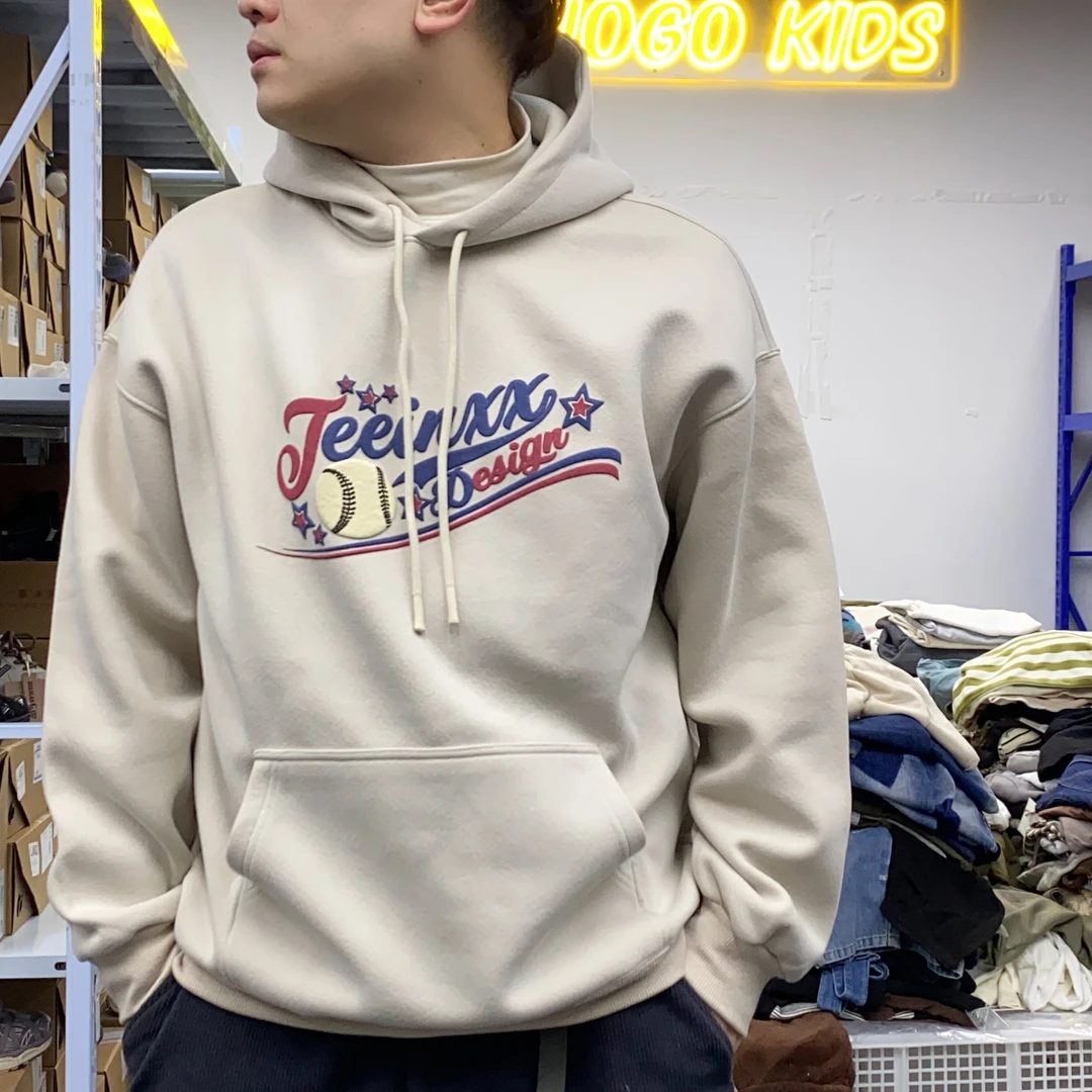 特！江哇塞*专柜高品设计师款春秋高品限定版手绘棒球卫衣/男女款