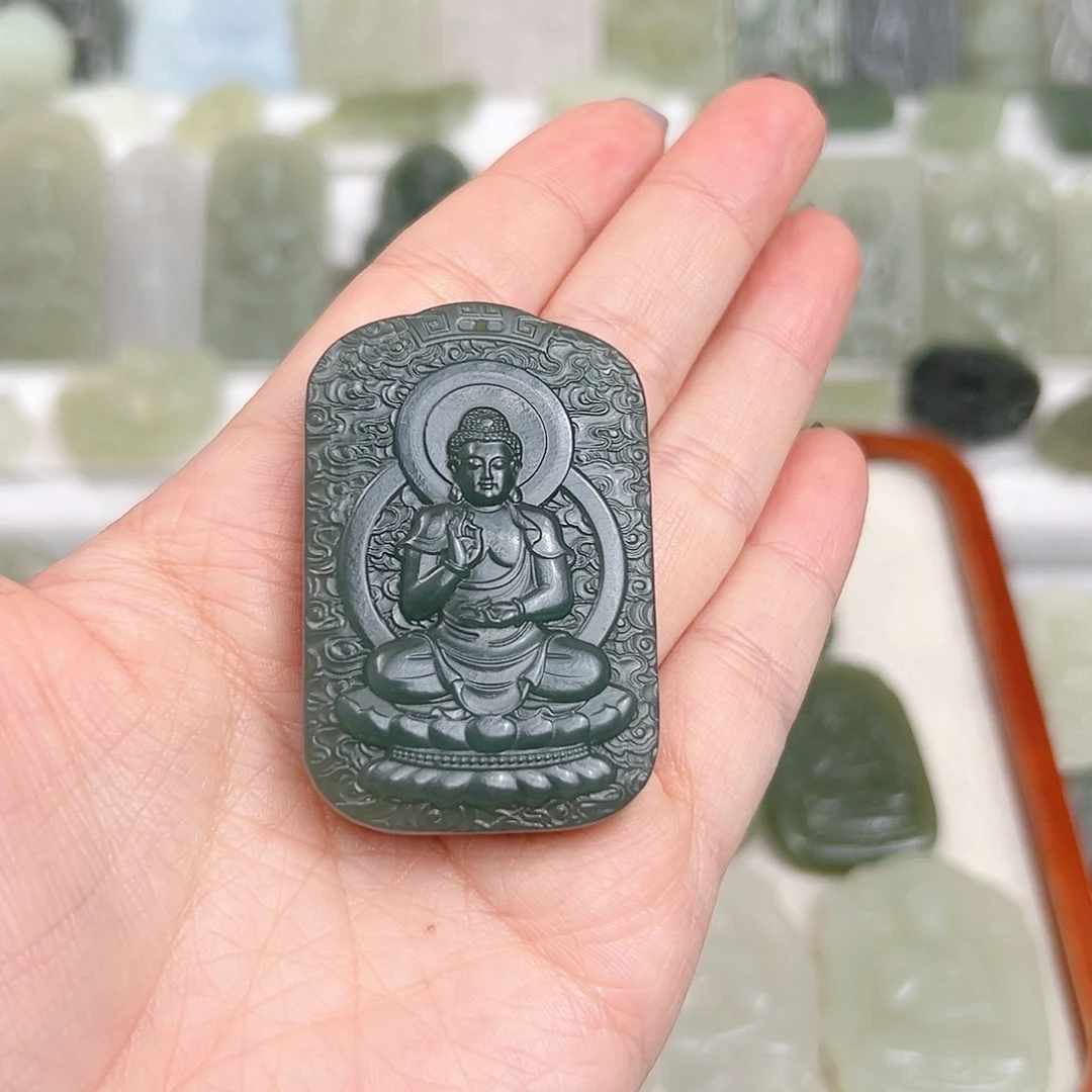 颈饰未镶嵌和田玉希***?