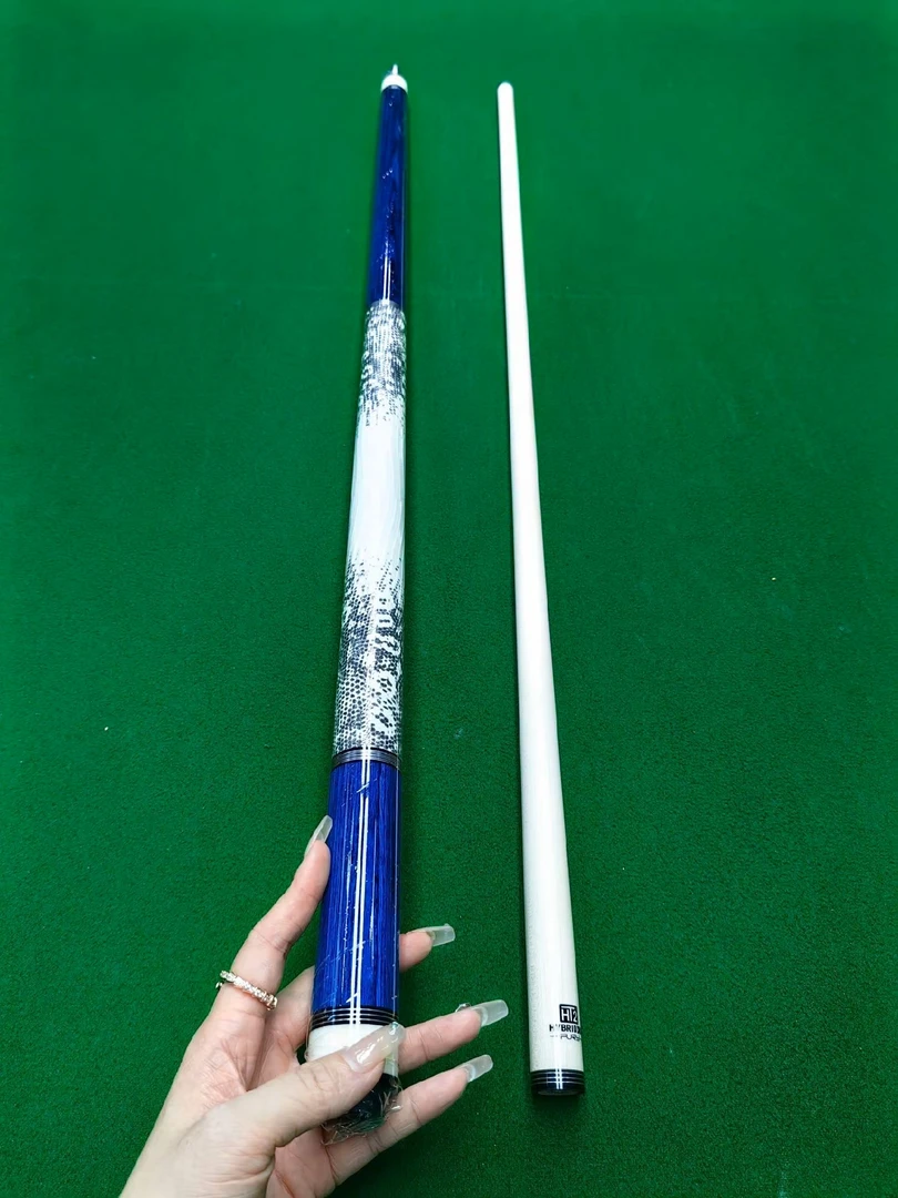 威利断月台球杆大头杆中式黑八九球桌球杆