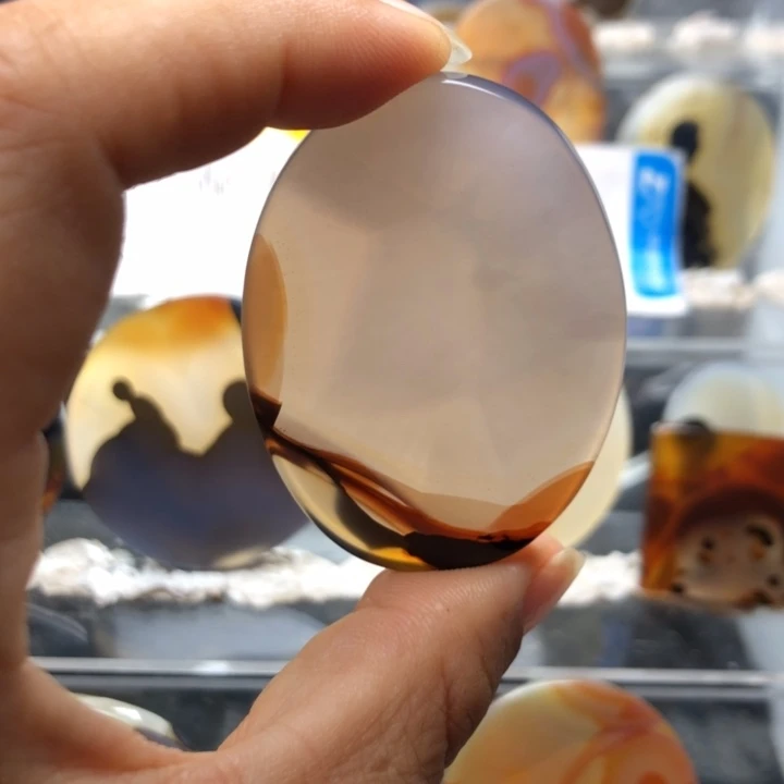 合金玛瑙/玉髓珠宝奇石60