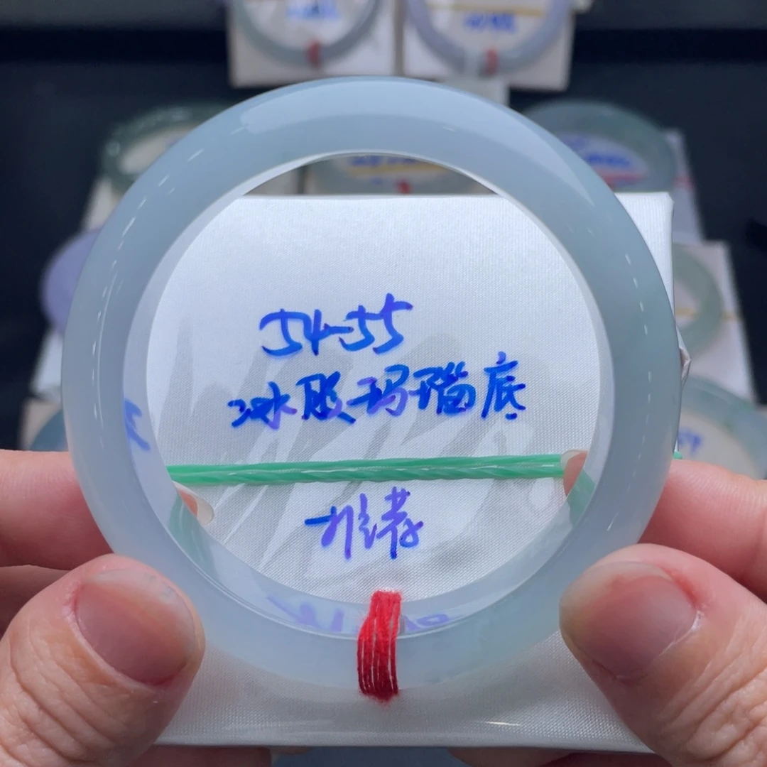 翡翠未镶嵌手镯翡翠手镯69