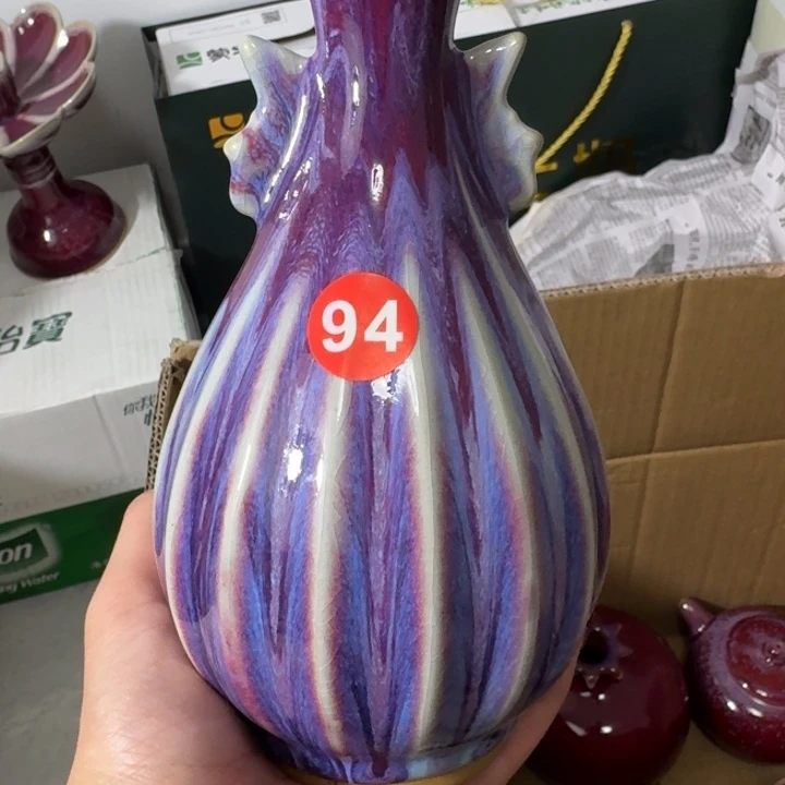 陶摆件郑家钧窑摆件