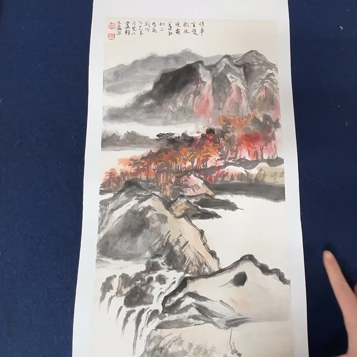 国画秦志磊国画50/25