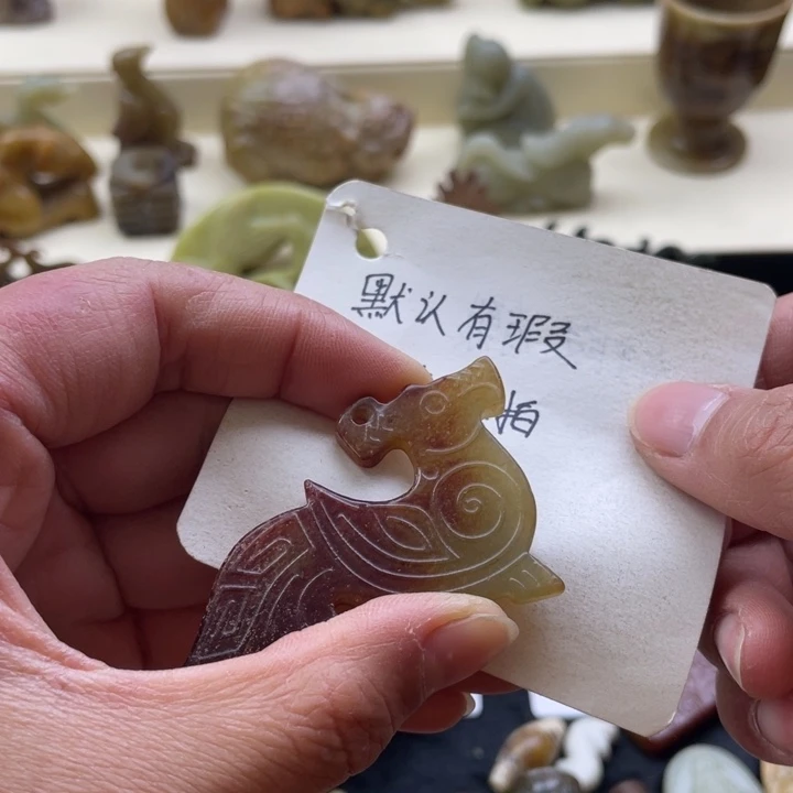 和田玉颈饰未镶嵌60