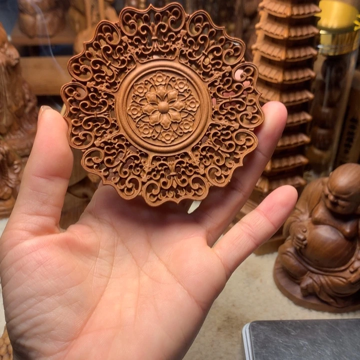 檀香木其他老山檀香手把件