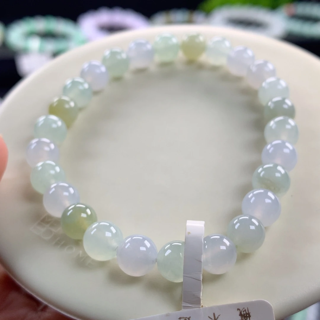 翡翠未镶嵌手链卡7
