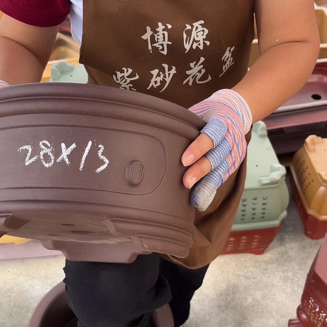 紫砂花盆盆景艺术