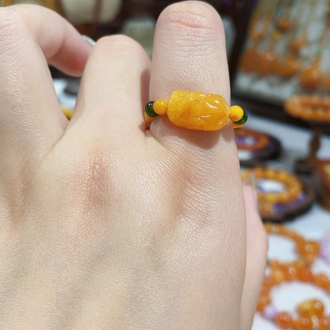 蜜蜡未镶嵌手链手串