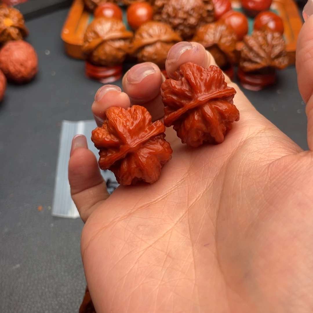 泊***司文玩核桃把件玄珠八棱