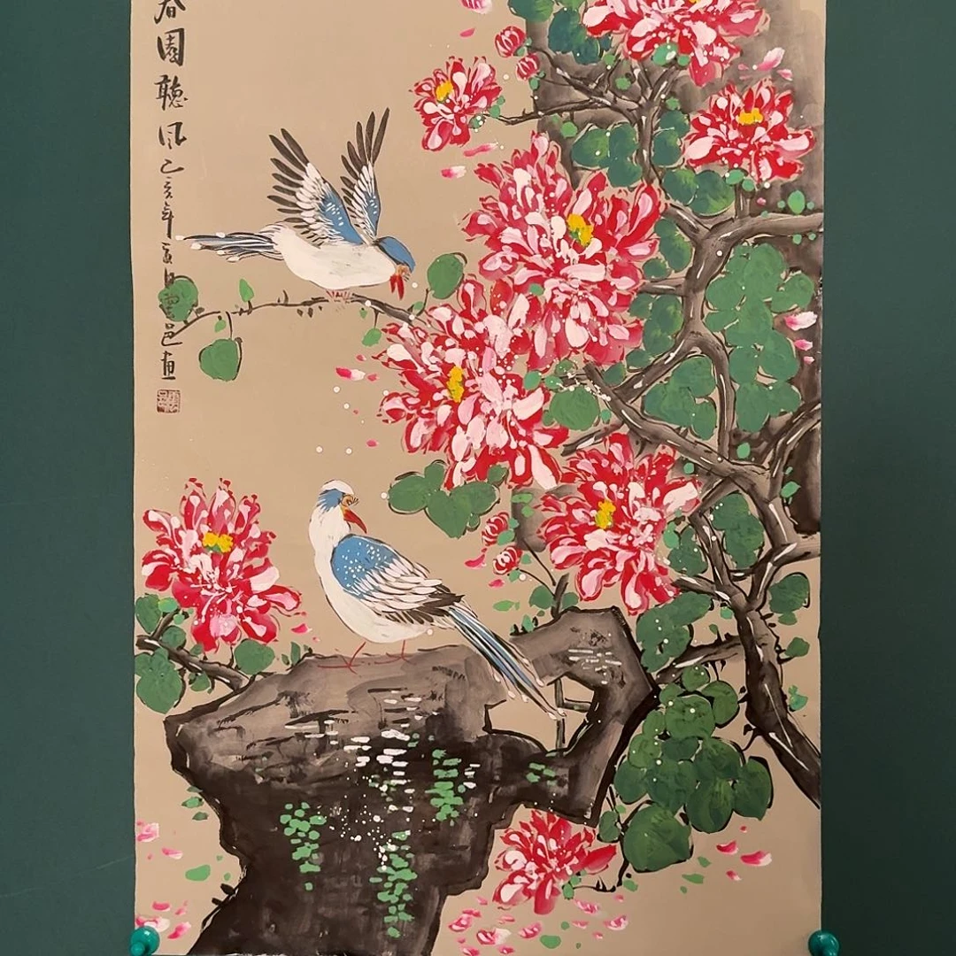 国画云老师的作品