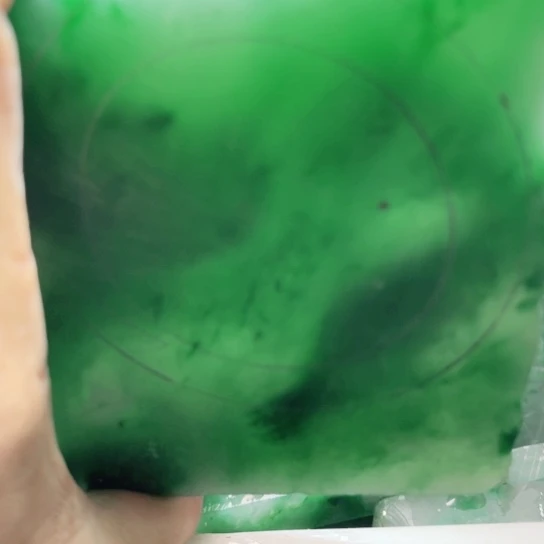 用***0定制石英质玉（非洲翠）非洲翠手镯定制