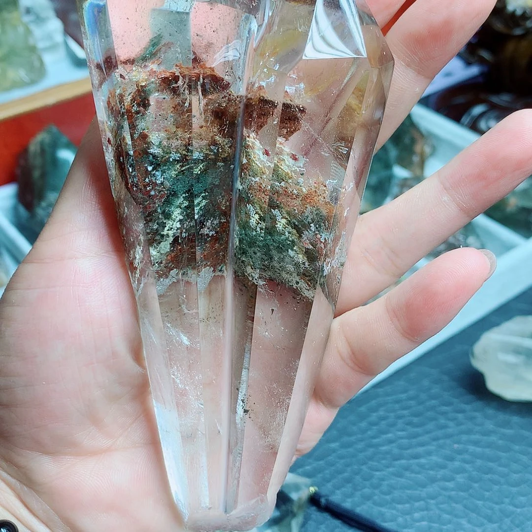 水晶珠宝半成品未镶嵌海**界