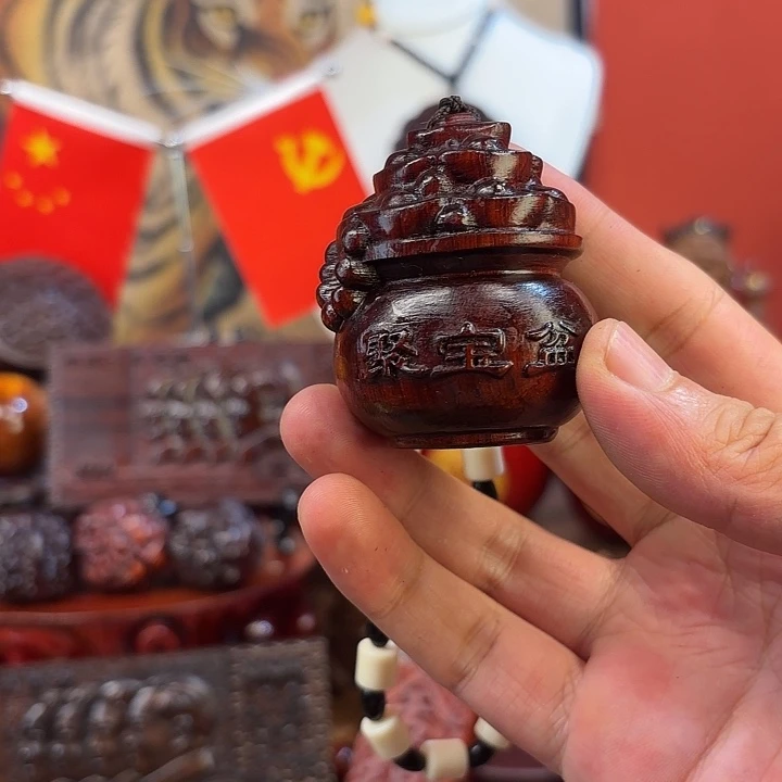 非洲紫檀（红花梨）聚宝