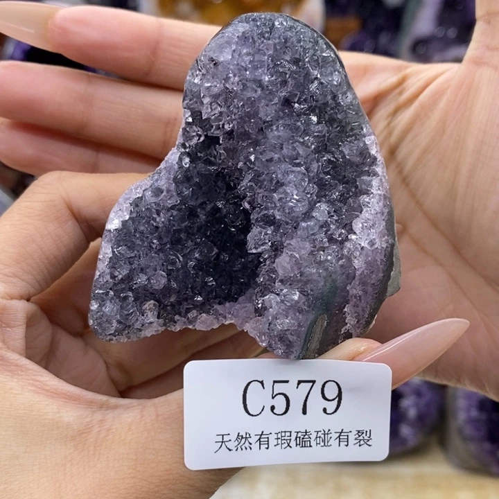 未镶嵌大型摆件（非配饰）紫晶