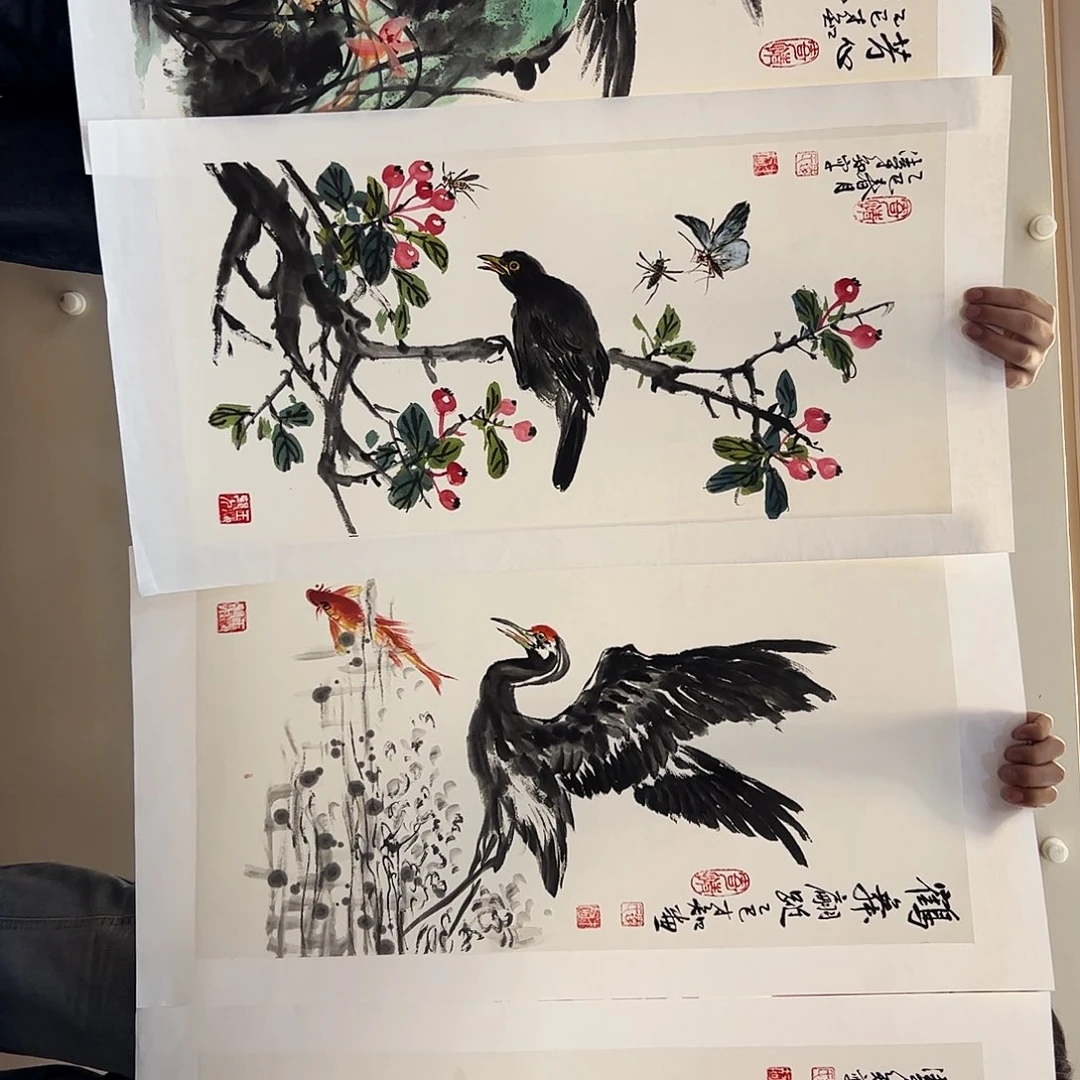 国画书法作品欣赏，书法