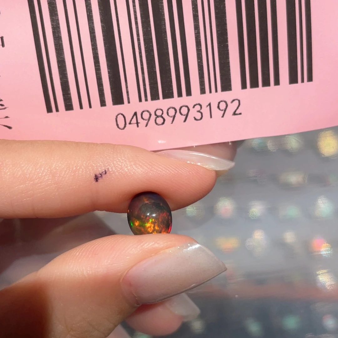 该***好欧泊银S925镶嵌裸石定制