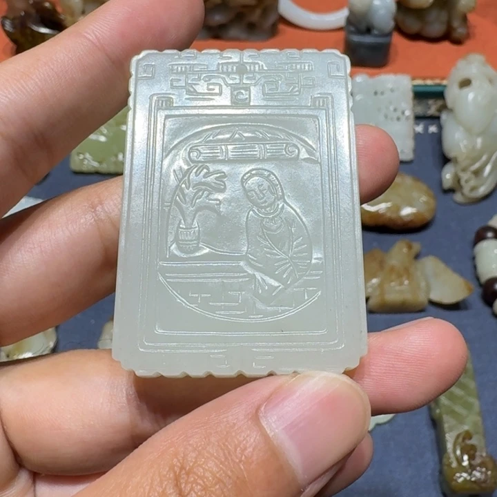 和田玉未镶嵌颈饰魏**生