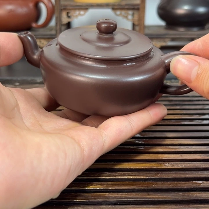 紫砂茶壶原矿紫砂手工制作