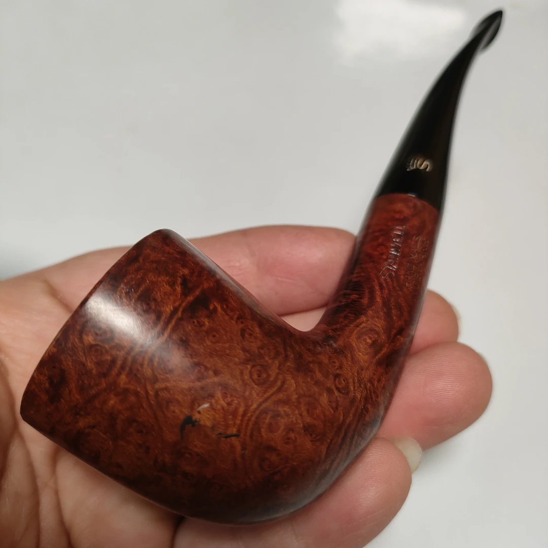 丹麦实蛋空冠老烟斗